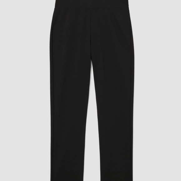 Eileen Fisher System Washable Stretch Crepe Slim Ankle Pant - Picture 2 of 4